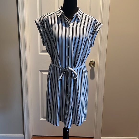 Two Express Button Down Shirt Dresses. Size M. Can dress up or down! - Picture 3 of 3